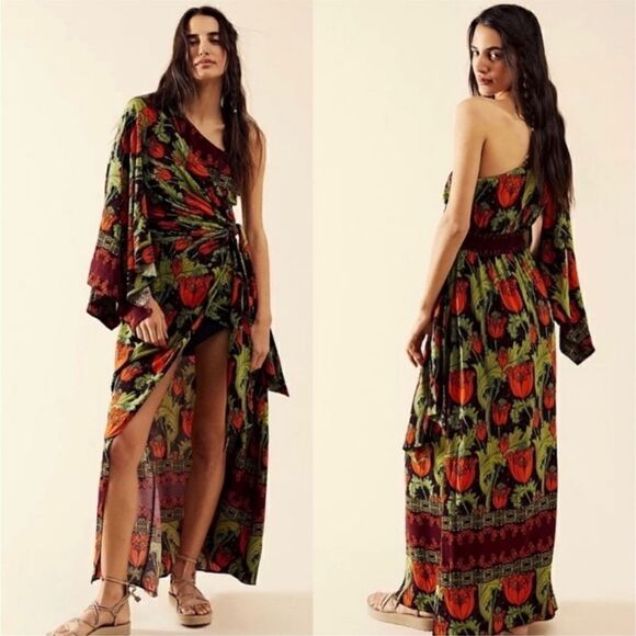 Free People Pardon My French Maxi Dress Size XS - Picture 1 of 7